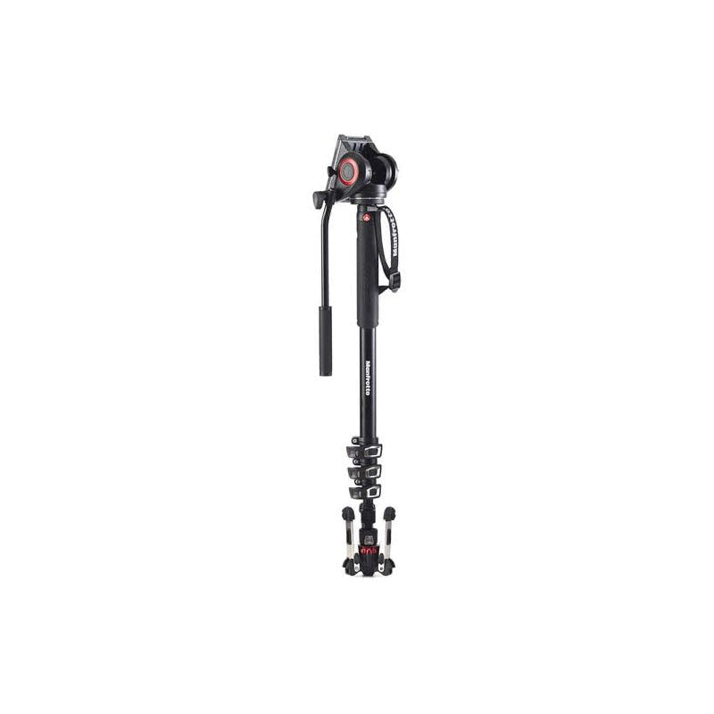 Manfrotto Monopode Vidéo Xpro MVMXPRO500 avec rotule vidéo 500