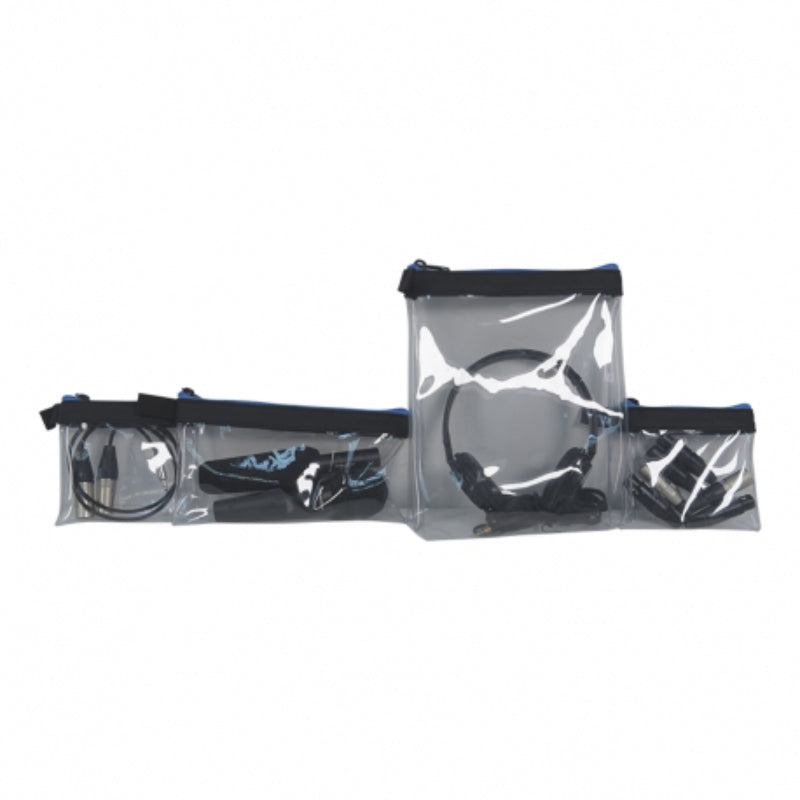 Jeu de 4 pochettes transparentes OR-180