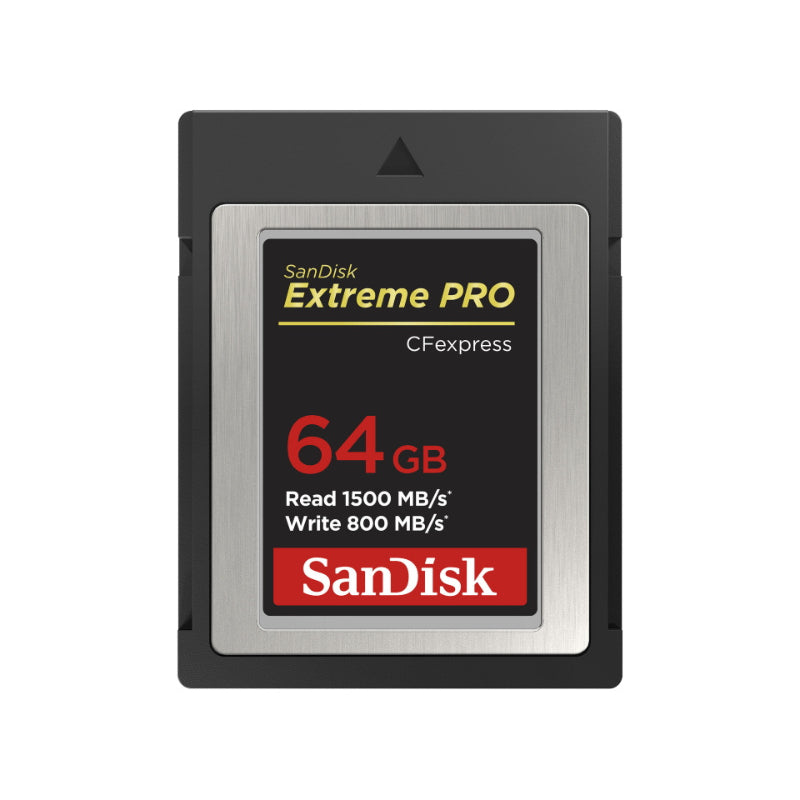 SanDisk CFexpress Extreme Pro 64GB Stockage Rapide pour Reflex et Hybrides
